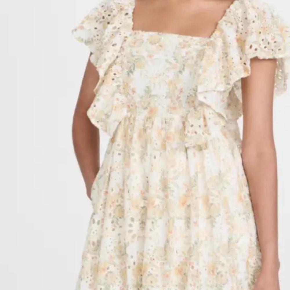En Saison eyelet long dress, size S